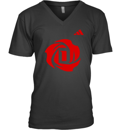 Derrick Rose Chicago Bulls V Neck T Shirt