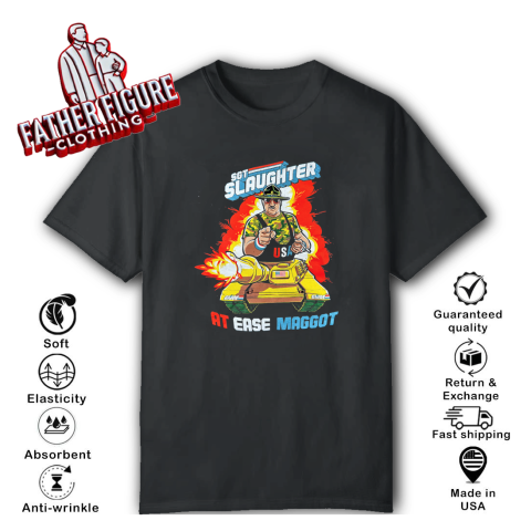 At Ease Maggot Slaughter T Shirt