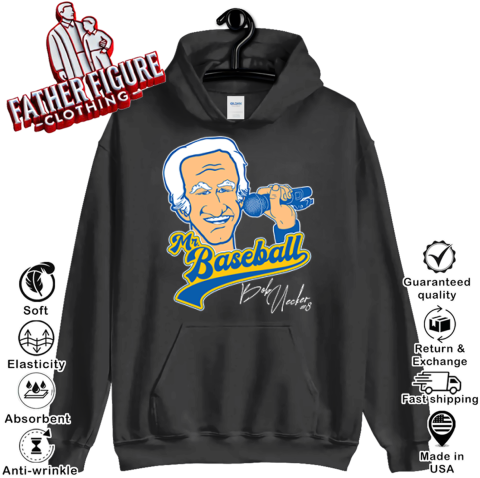 Bob Uecker Mr Baseball Hoodie