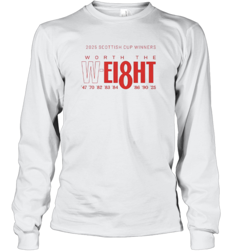 Aberdeen Fc Scottish Cup Winners 2025 Long Sleeve T Shirt