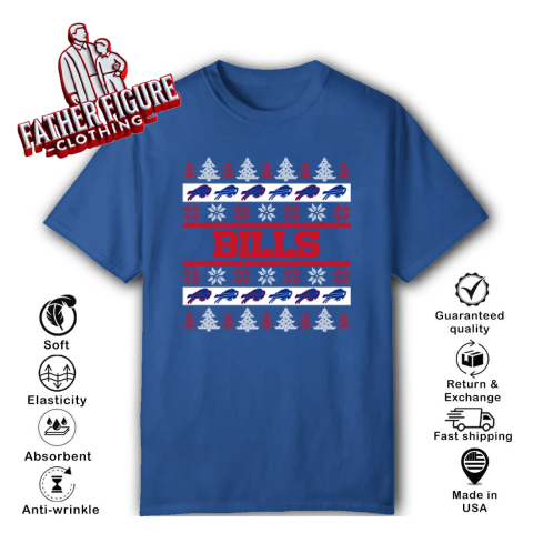 Buffalo Bills Merry Christmas T Shirt