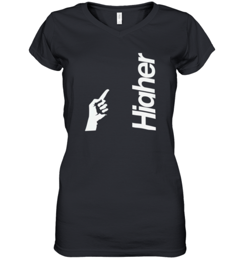 Asymmetric Call Higher Women039S V Neck T Shirt