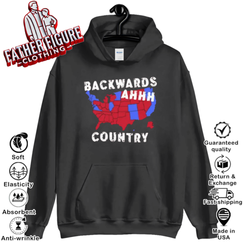 Backwards Ahhh Country Hoodie