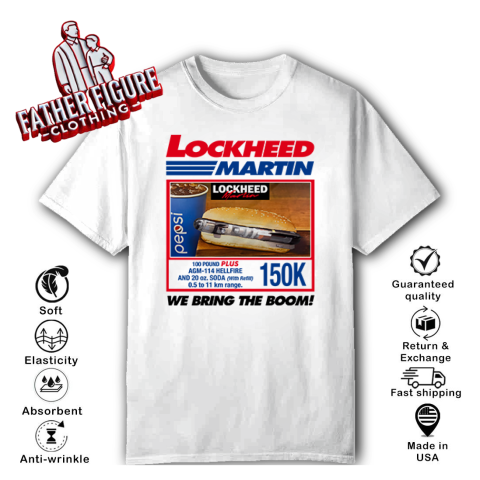 Costco Lockheed Martin We Bring The Boom T Shirt