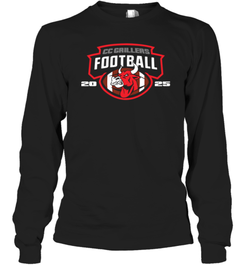 Cc Grillers Football 2025 Long Sleeve T Shirt