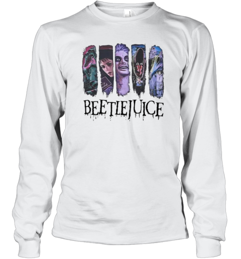 Beetlejuice Halloween Horror Movie Long Sleeve T Shirt