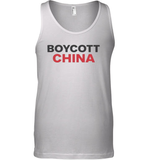 Boycott China Tank Top
