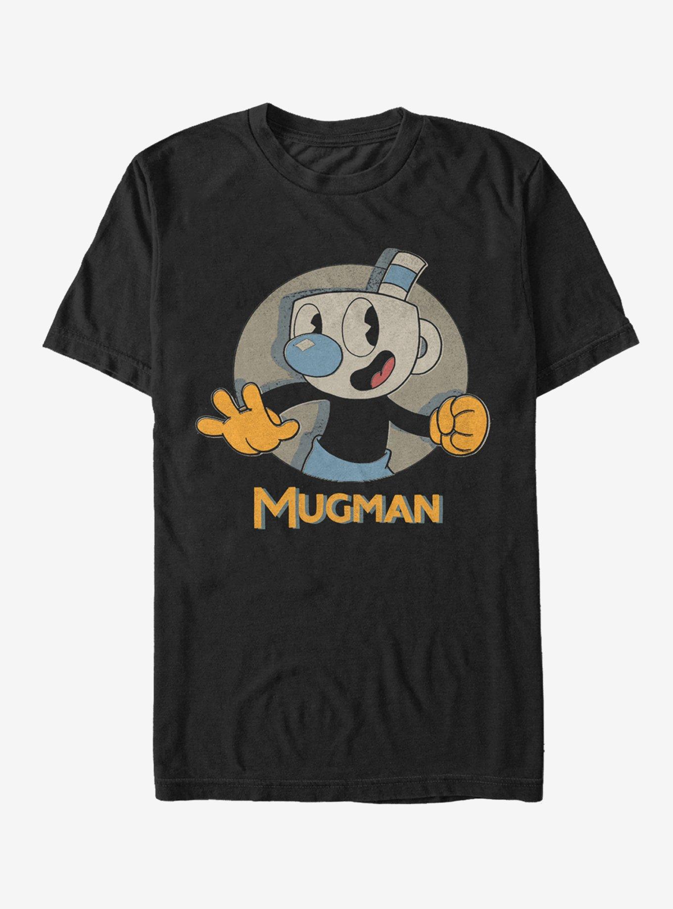 Cuphead Mugman Portrait Circle T-Shirt