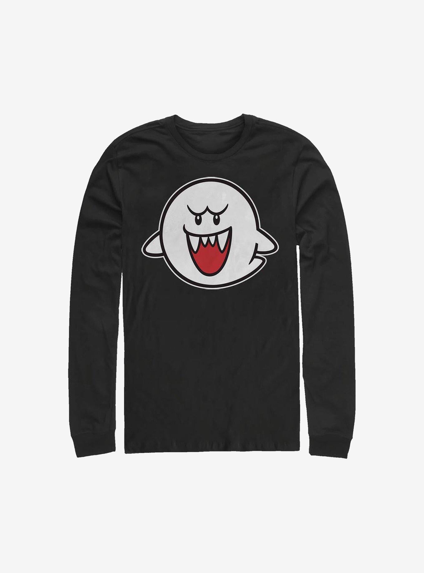 Nintendo Straight Up Boo Long-Sleeve T-Shirt