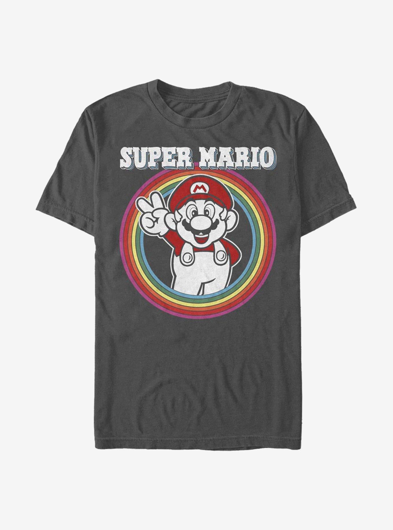 Super Mario Rainbow Mario T-Shirt