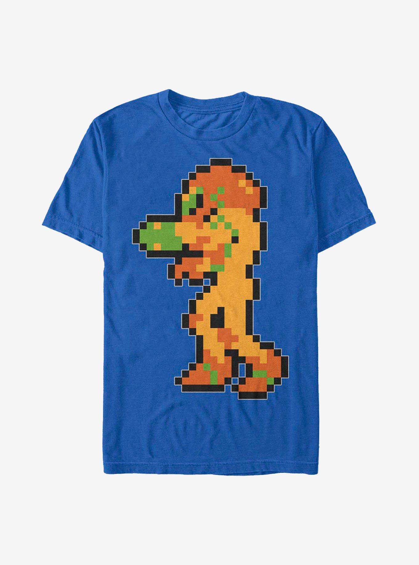 Nintendo Metroid Samus Pixels T-Shirt