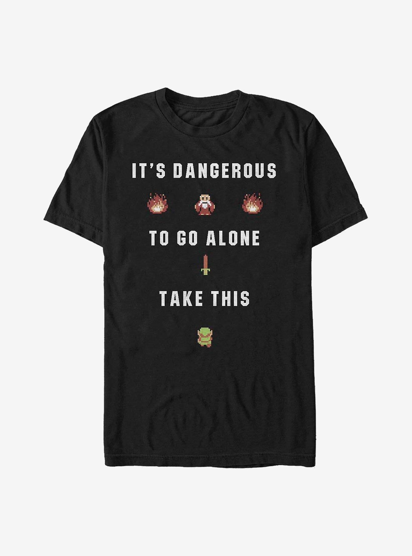 Nintendo Zelda It's Dangerous T-Shirt