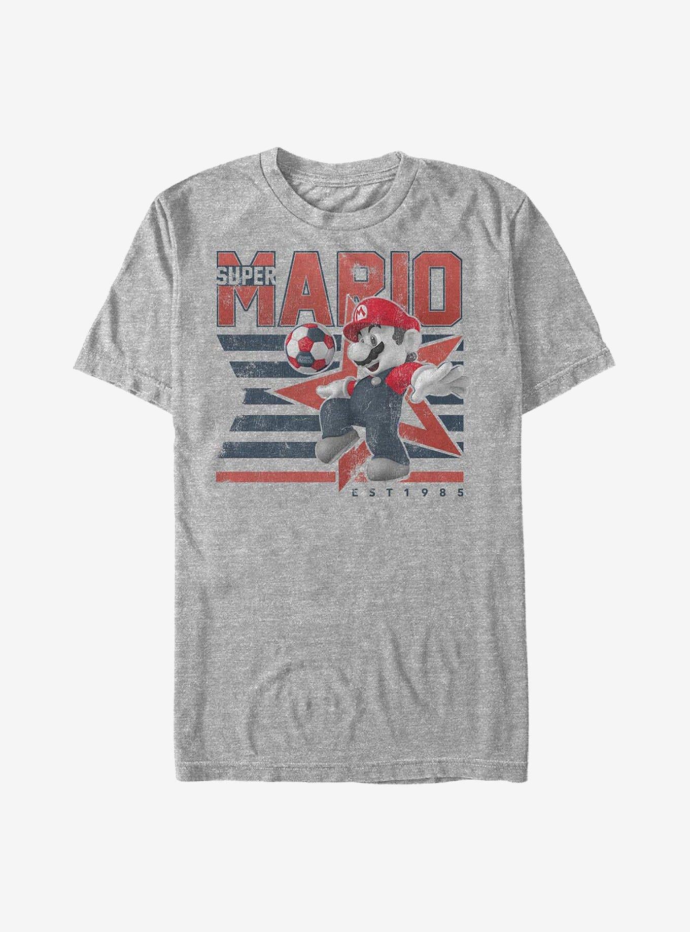 Nintendo Mario Soccer Stripes T-Shirt