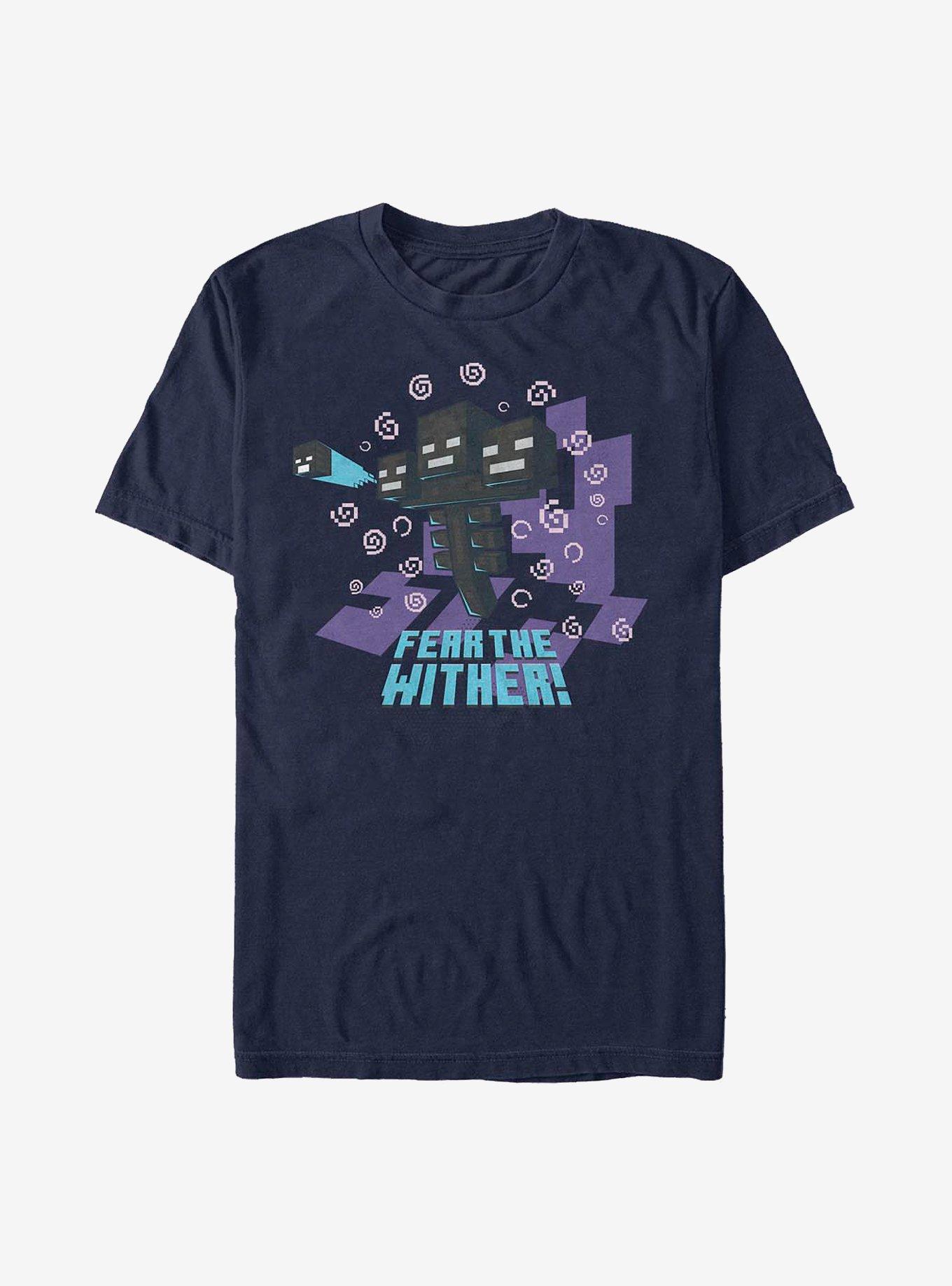 Minecraft Fear The Wither T-Shirt