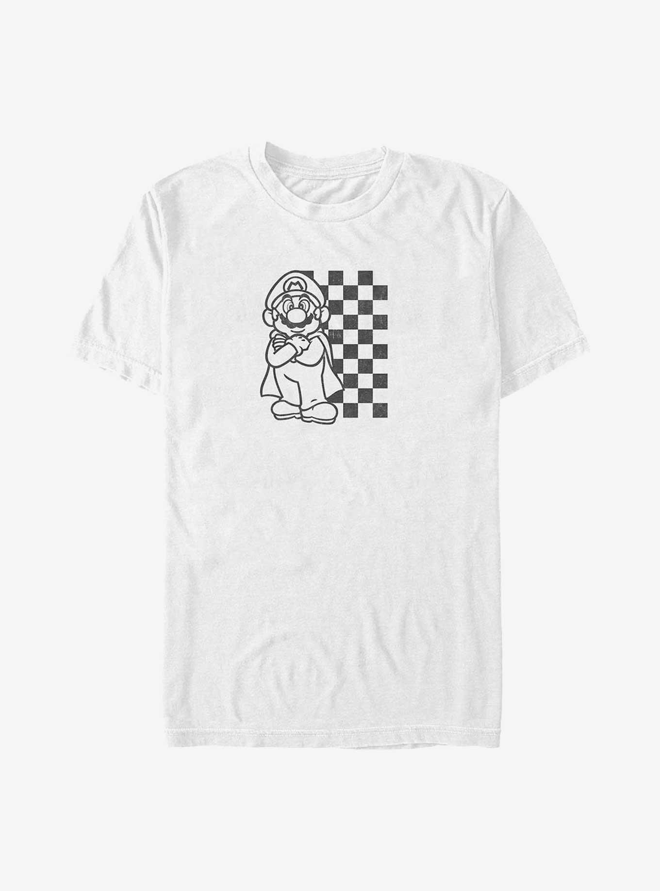 Nintendo Mario Checkered Mario T-Shirt