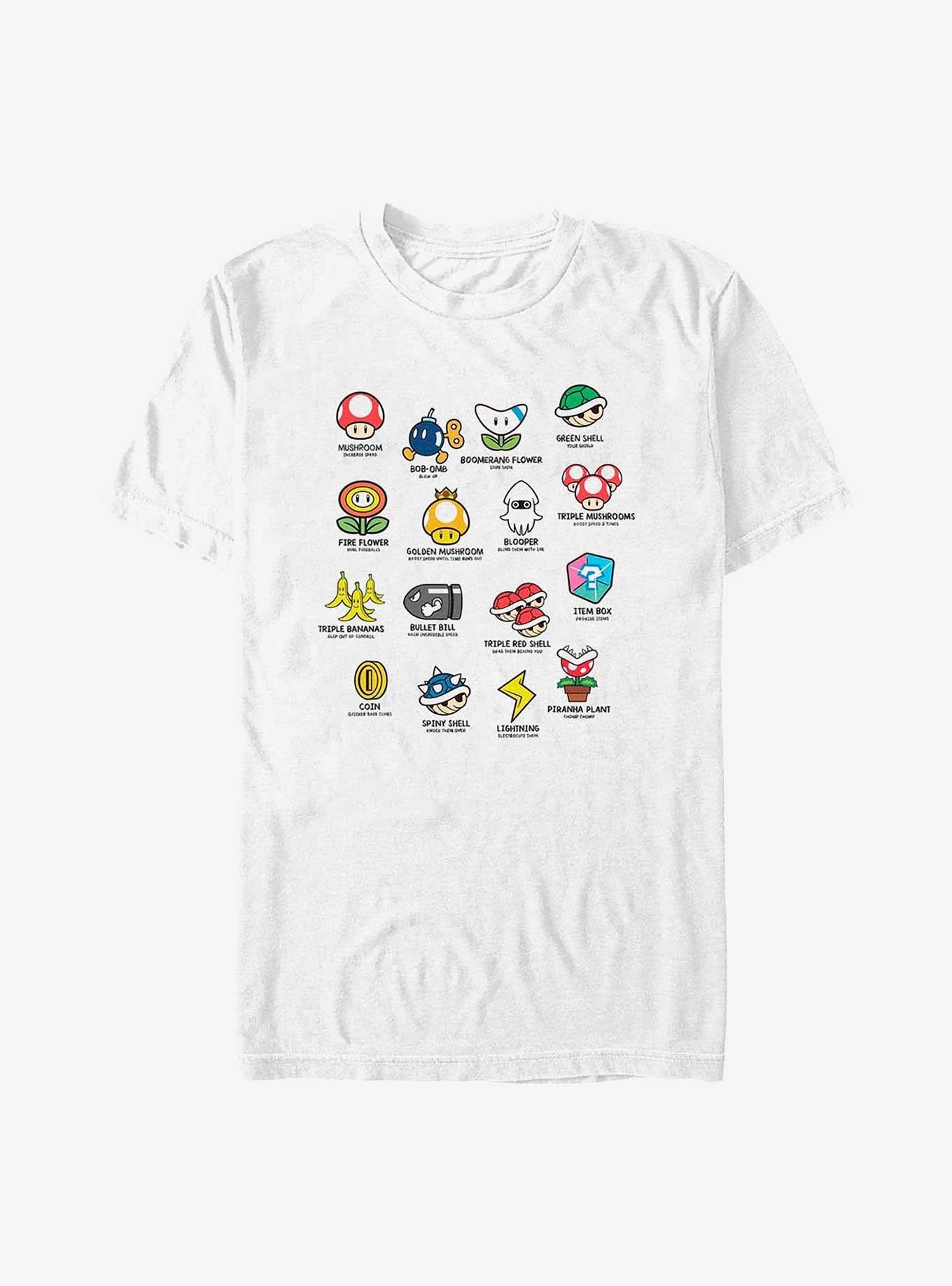 Nintendo Mario Mario Kart Special Items T-Shirt