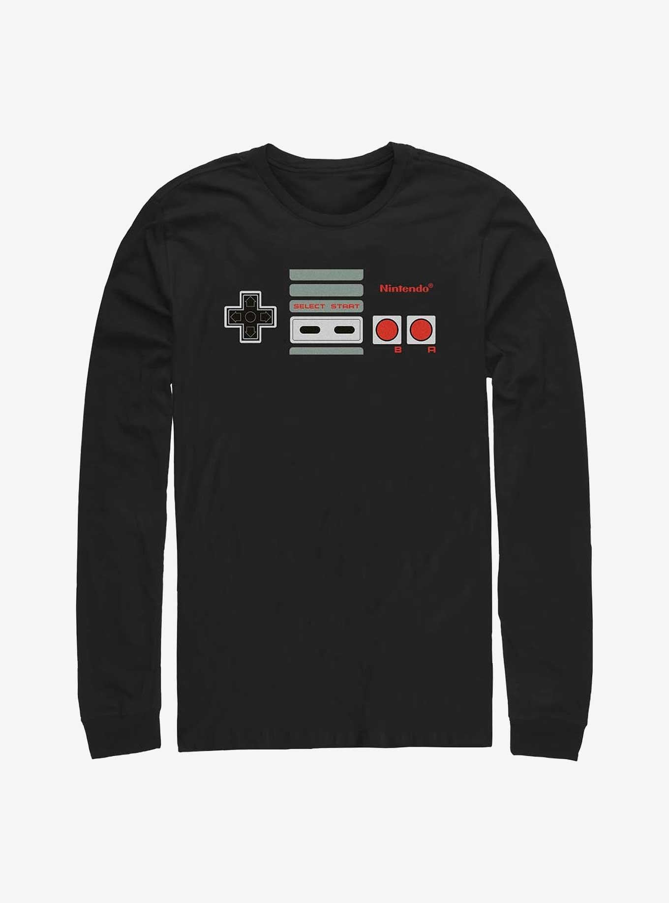 Nintendo NES Controller Long-Sleeve T-Shirt