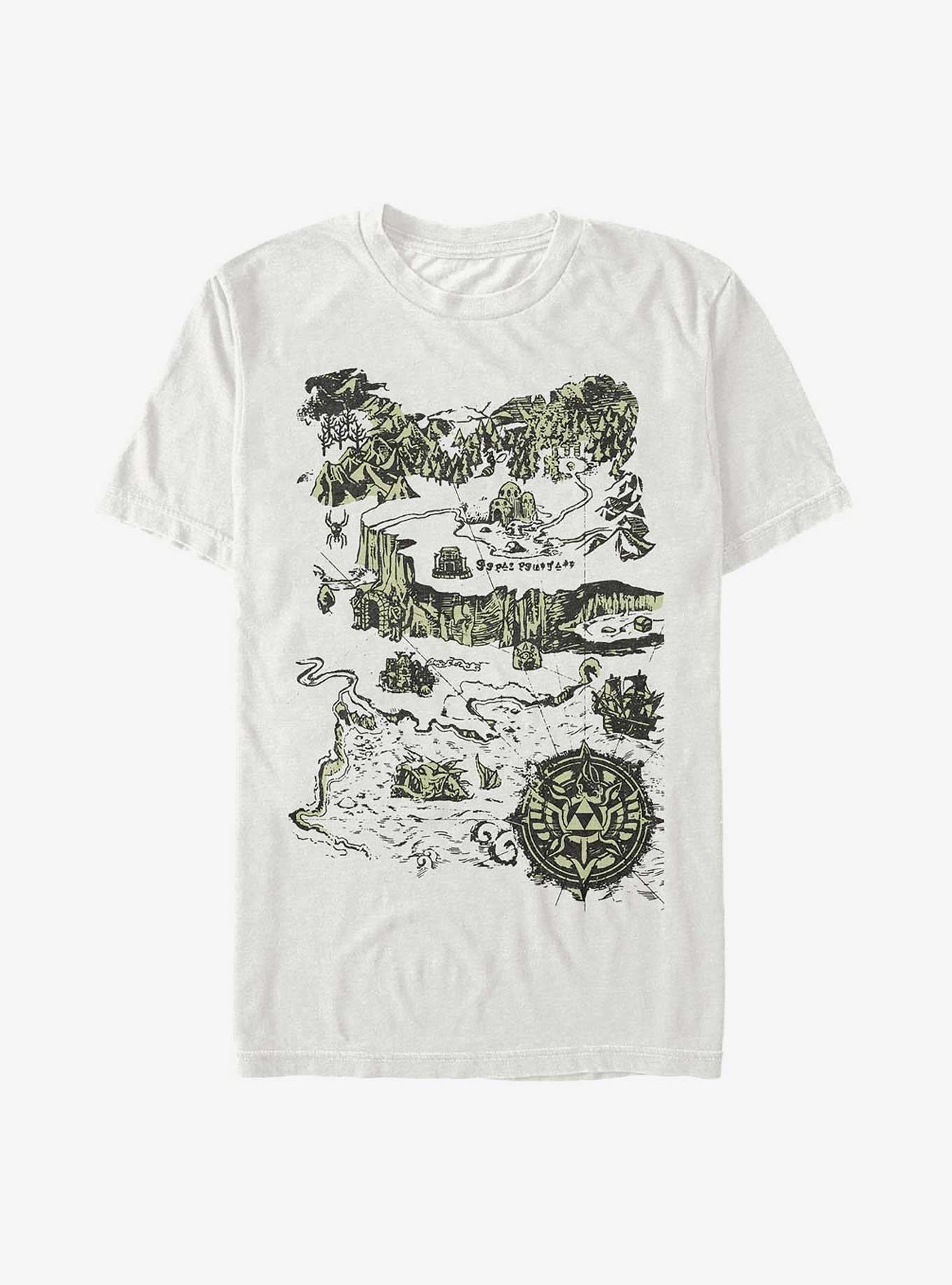 Nintendo Zelda Map T-Shirt
