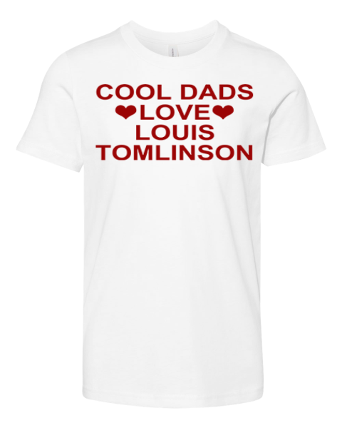 Cool Dads Love Louis Tomlinson Premium Youth T Shirt