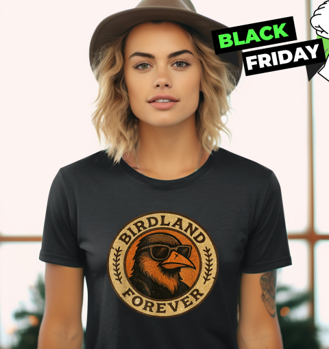 Birdland Forever Cool Retro Oriole Women039S T Shirt