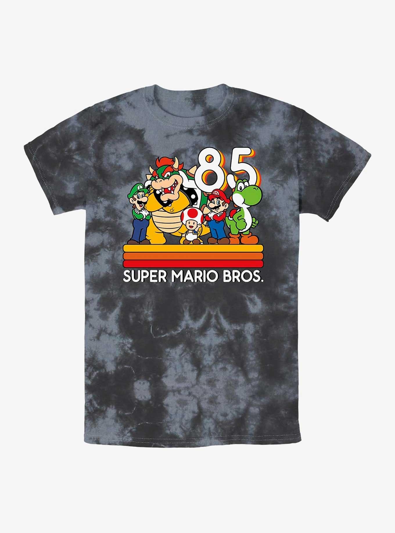 Nintendo Retro Bros Tie-Dye T-Shirt