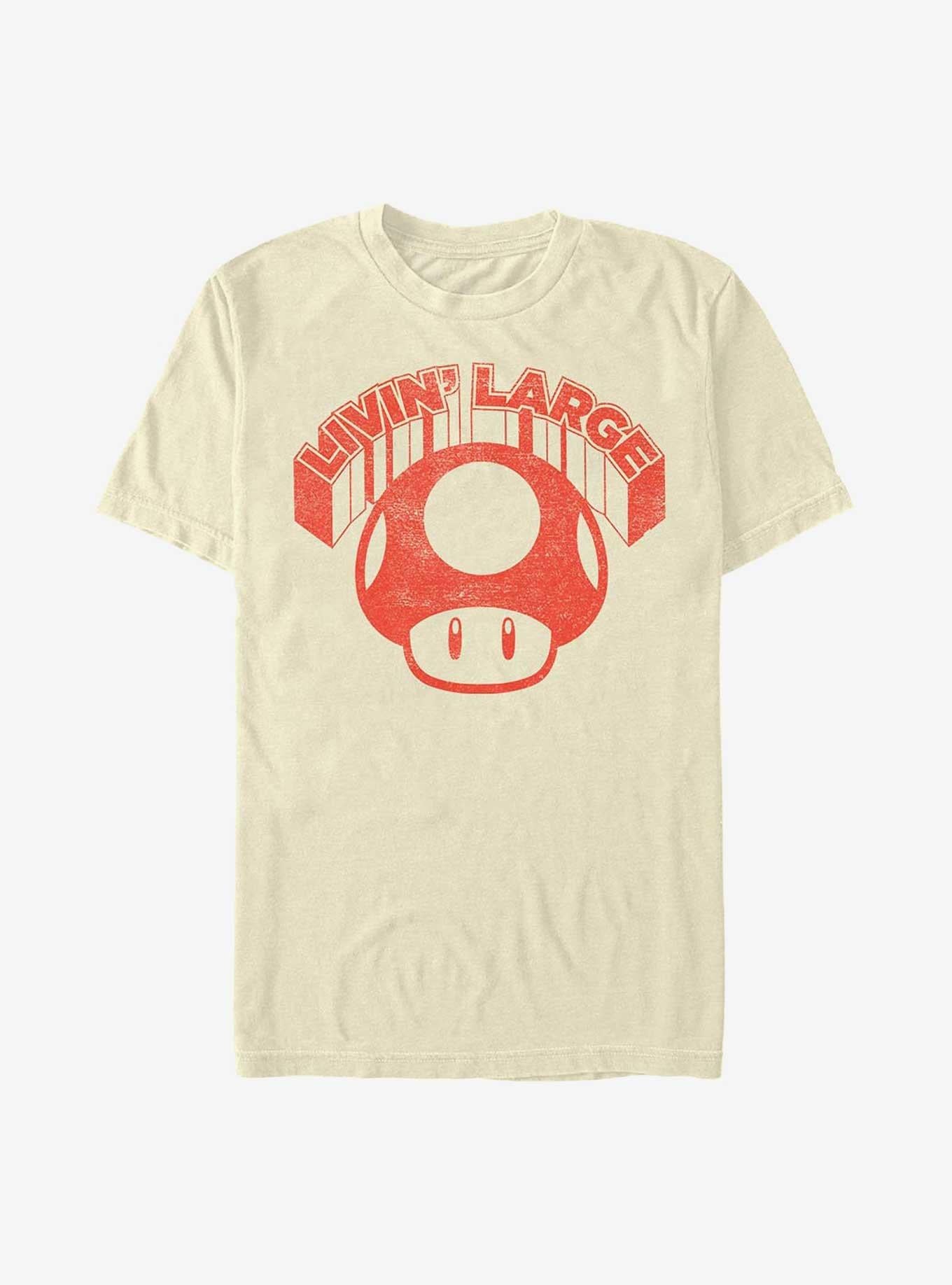 Nintendo Mario Living Large Mushroom T-Shirt