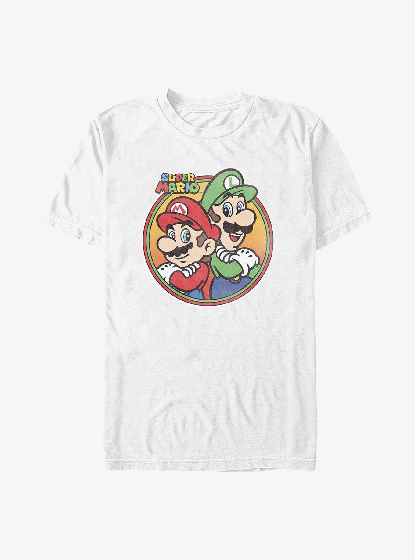 Nintendo Super Mario Bros Mario and Luigi T-Shirt