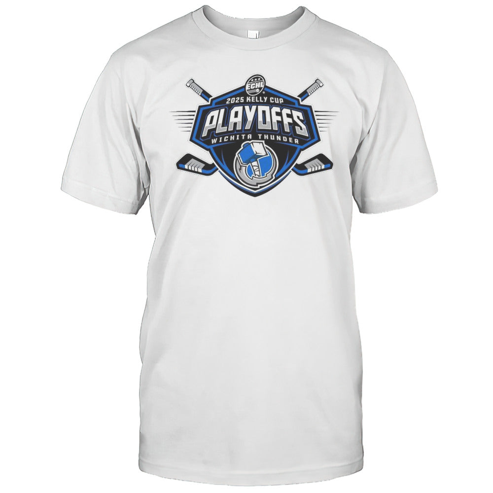 2025 Kelly Cup Playoff Wichita Thunder Logo Shirt