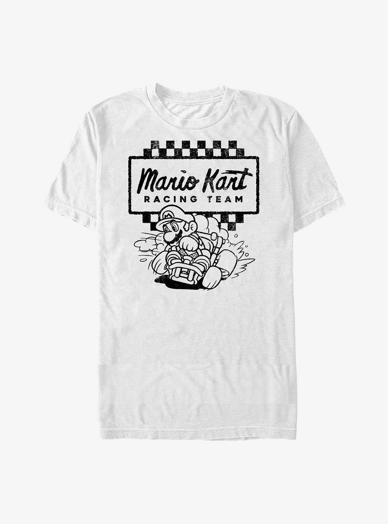 Nintendo Mario Kart Racing Team Extra Soft T-Shirt