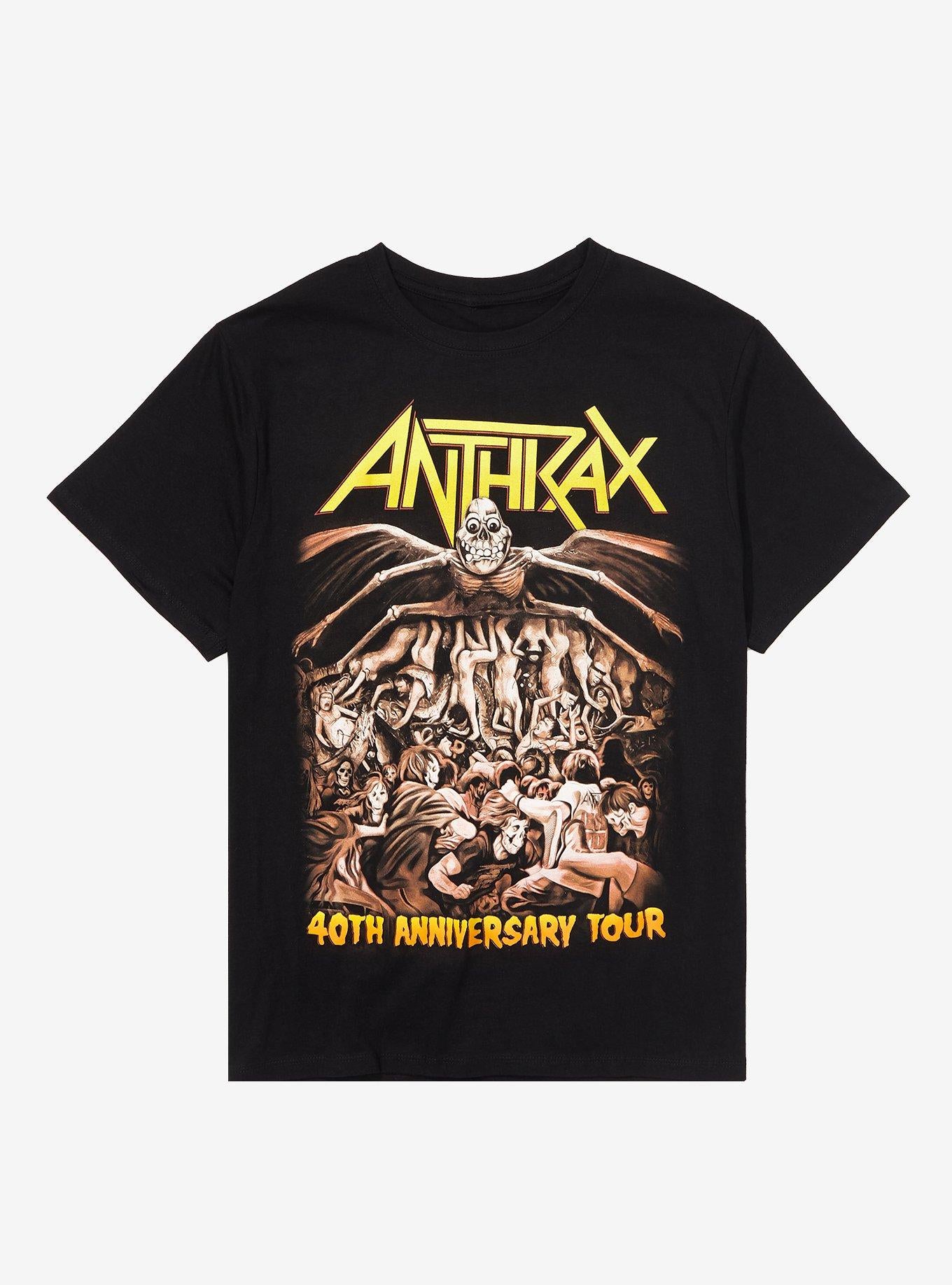 Anthrax 40th Anniversary Tour T-Shirt