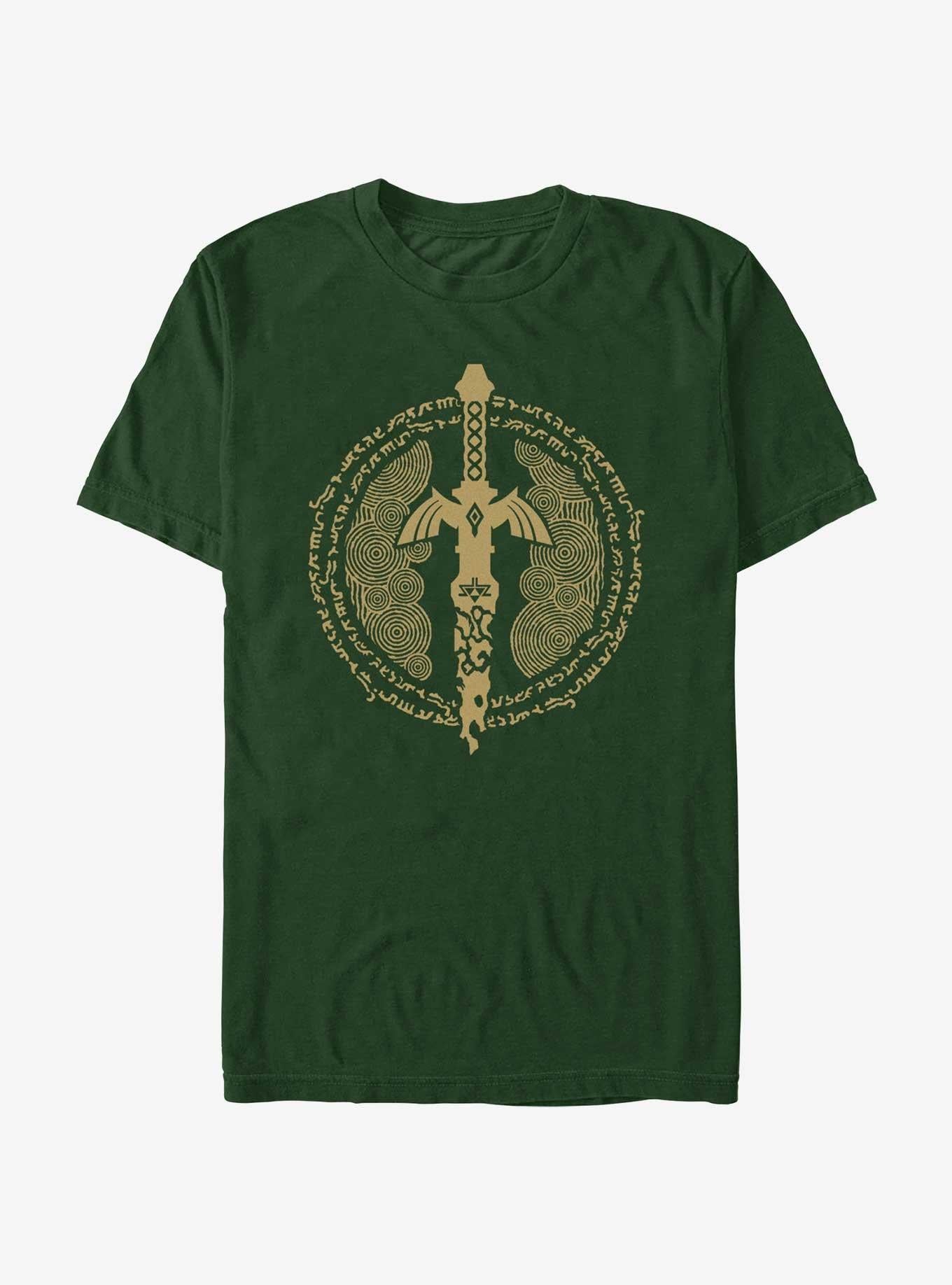 The Legend of Zelda: Tears of the Kingdom  Master Sword Icon Extra Soft T-Shirt