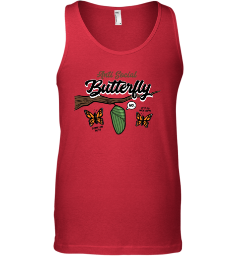 Anti Social Butterfly Tank Top