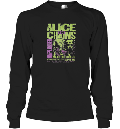 Alice In Chains Unplugged Dog Long Sleeve T Shirt