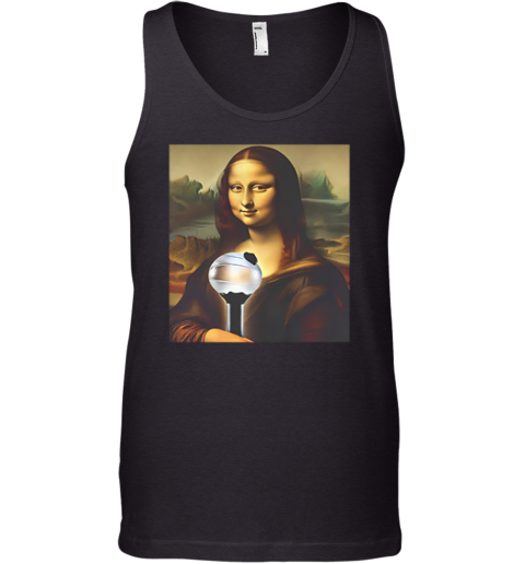 Bts J Hope Mona Lisa Holding Army Bomb Tank Top