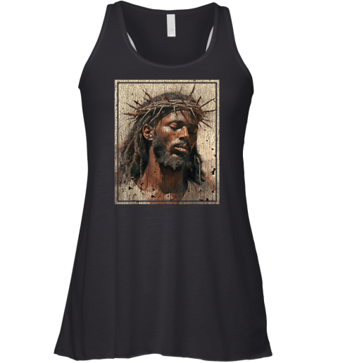 Black Jesus Racerback Tank