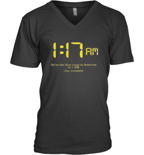 Best Team In America V Neck T Shirt