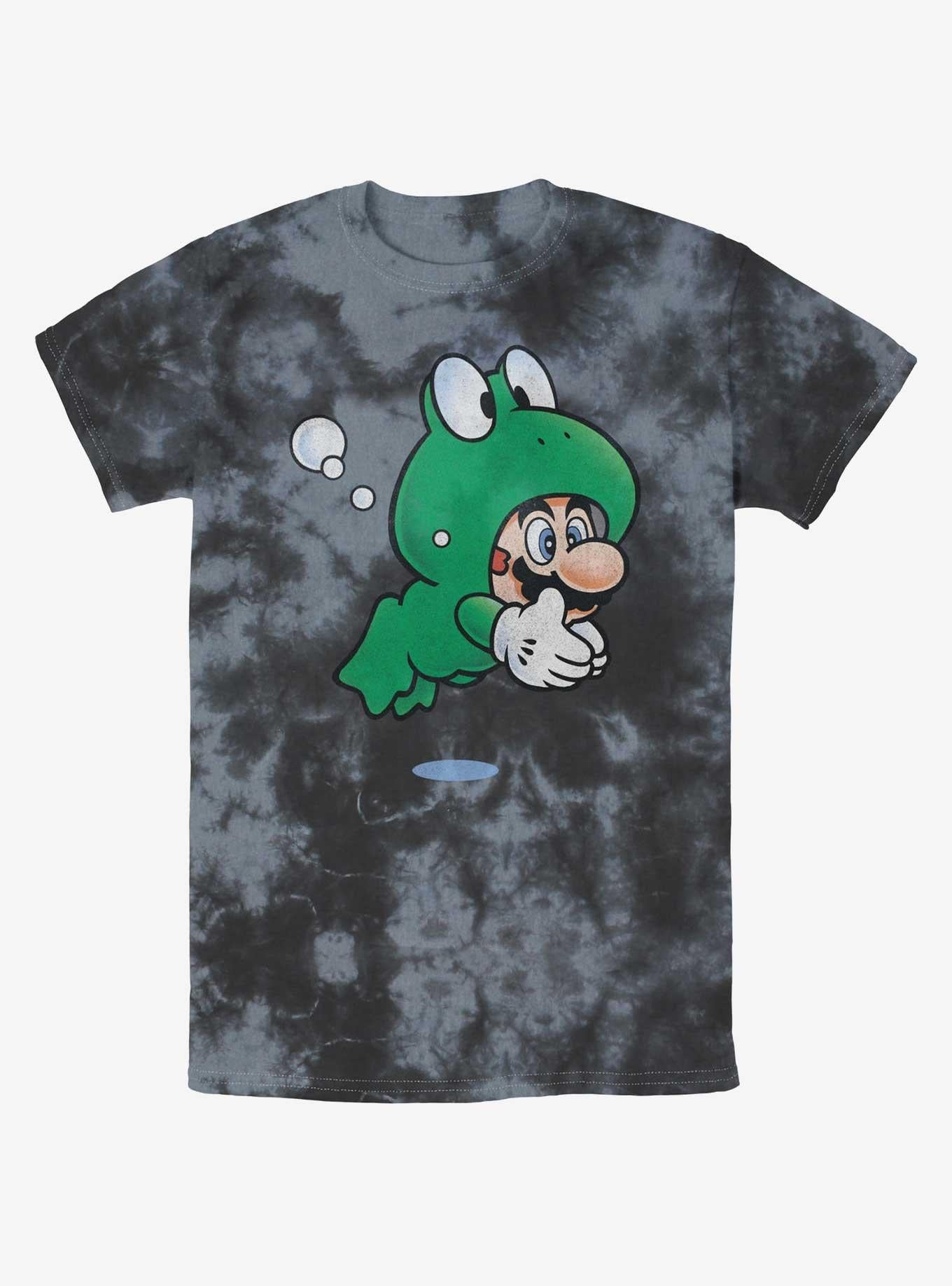 Nintendo Mario Frog Mario Tie-Dye T-Shirt