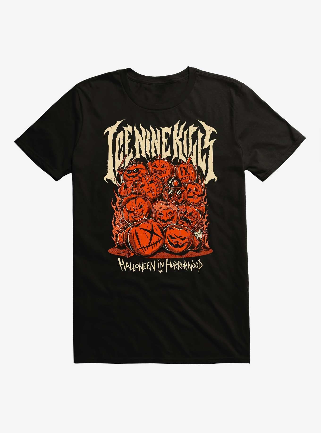 Ice Nine Kills Jack O Lanterns Halloween In Horrorwood T-Shirt