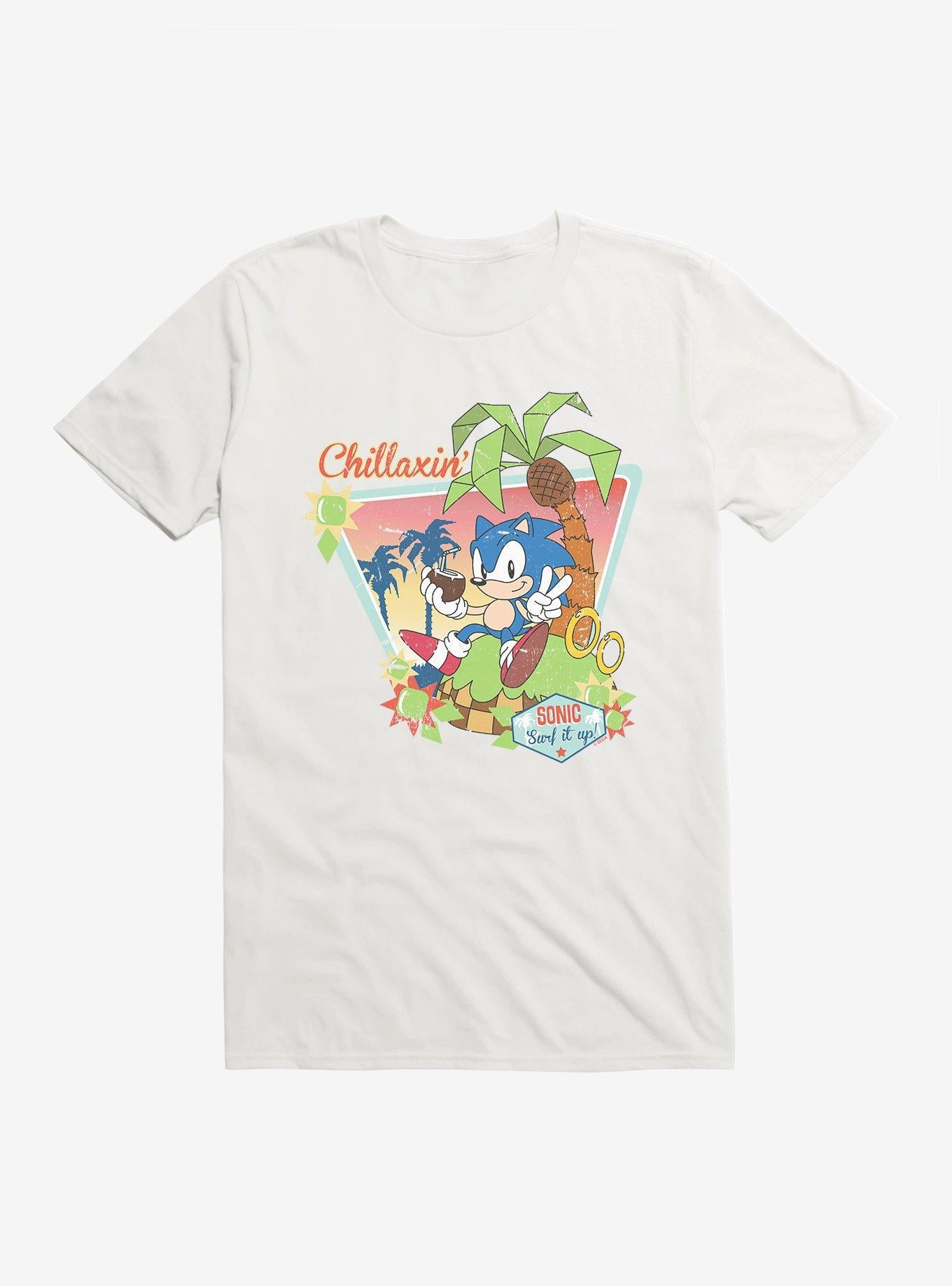 Sonic The Hedgehog Chillaxin' Summer T-Shirt