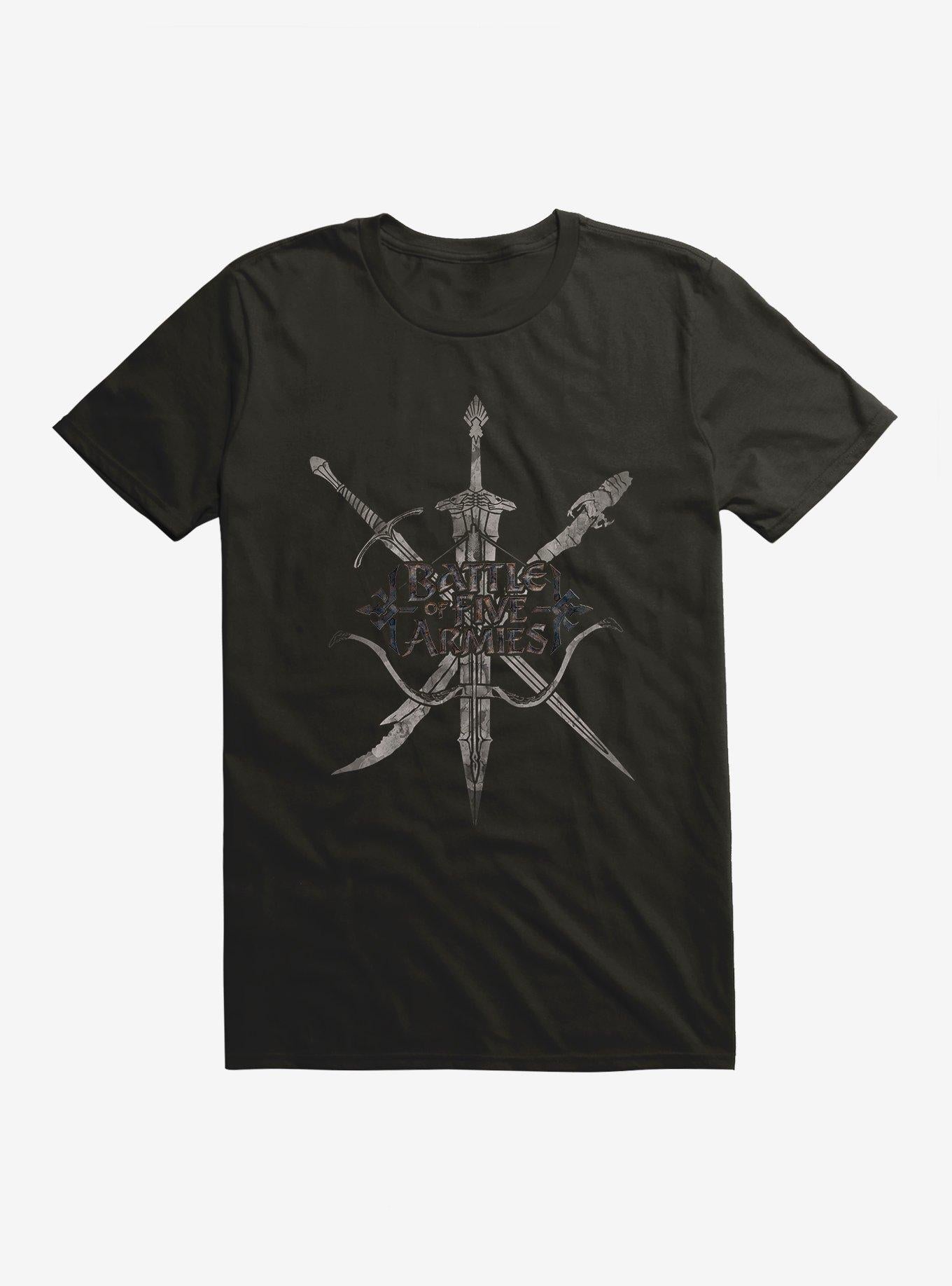 The Hobbit: The Battle Of The Five Armies Sword Logo T-Shirt
