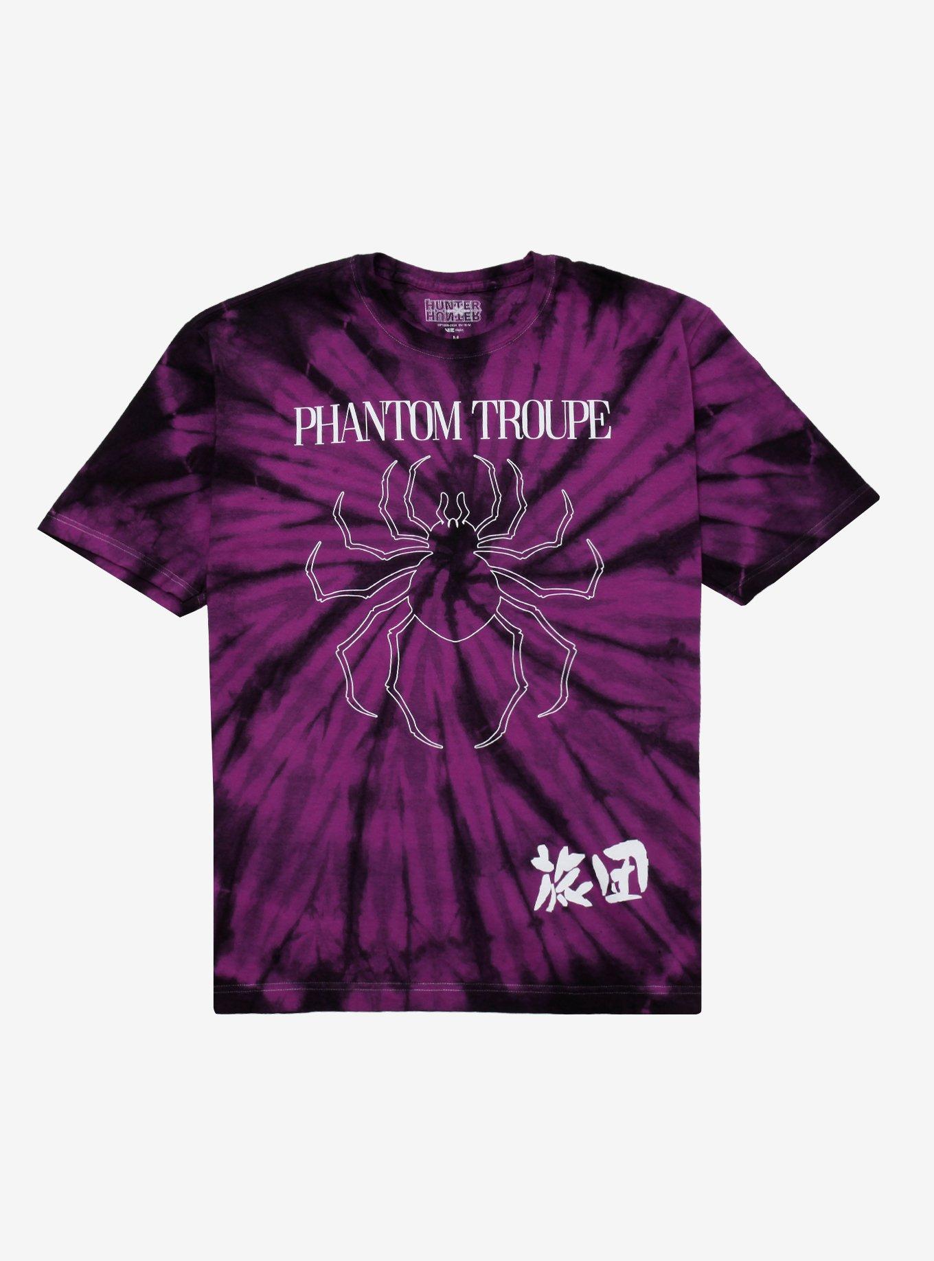 Hunter X Hunter Phantom Troupe Spider Tie-Dye T-Shirt