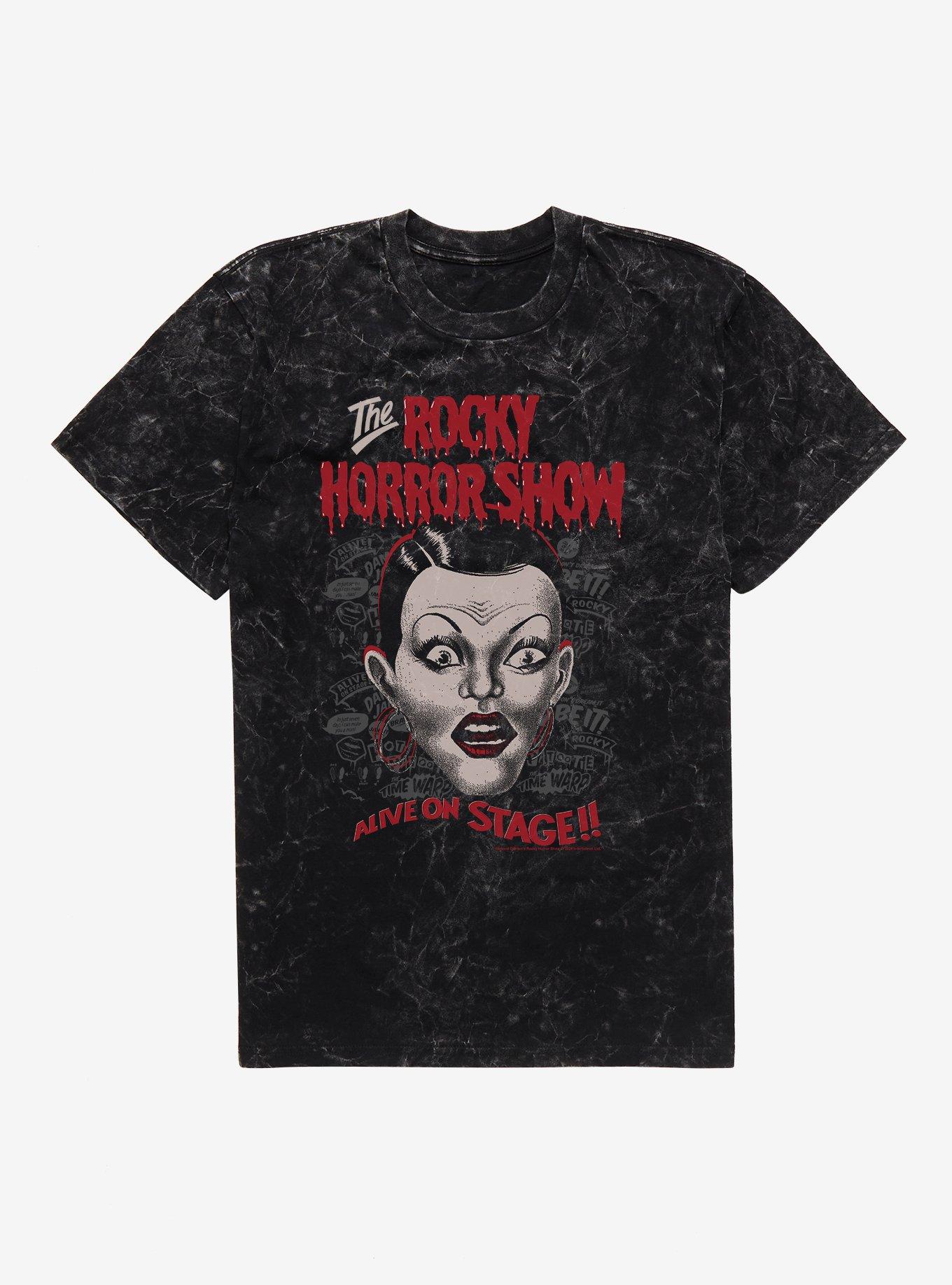 The Rocky Horror Show Alive On Stage Mineral Wash T-Shirt