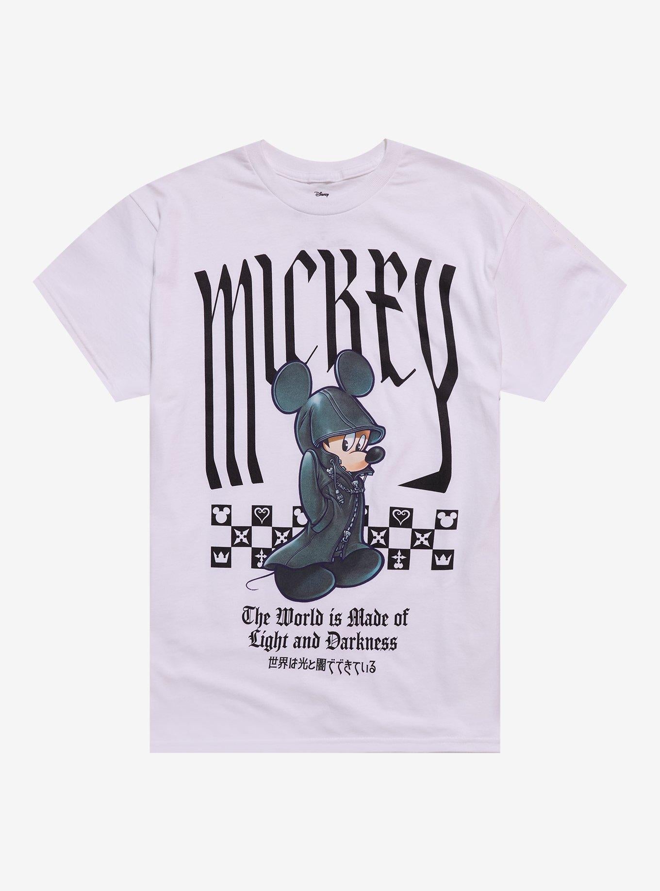 Disney Kingdom Hearts Mickey Mouse Light & Darkness T-Shirt