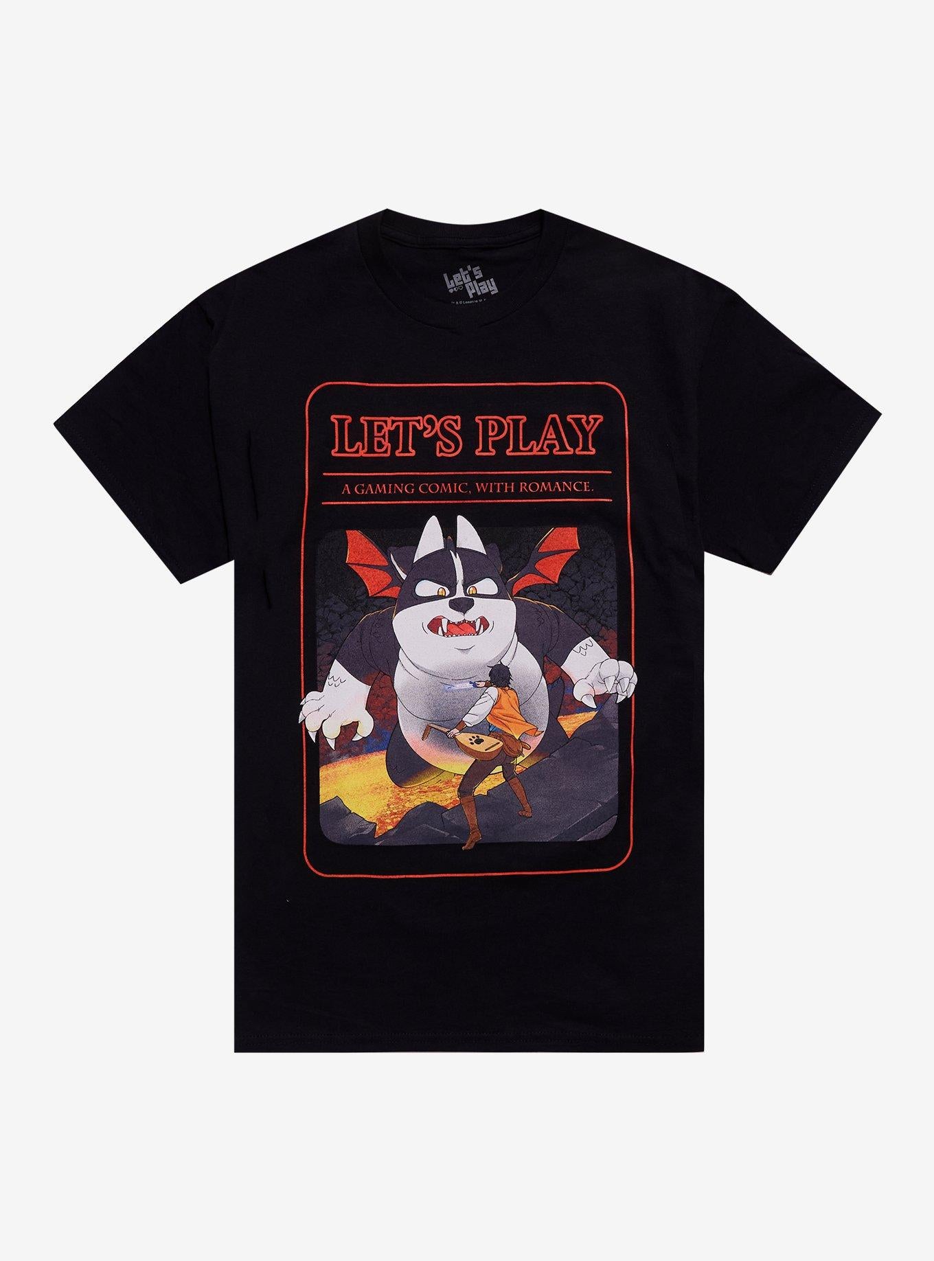 Let's Play Bowser Dragon T-Shirt