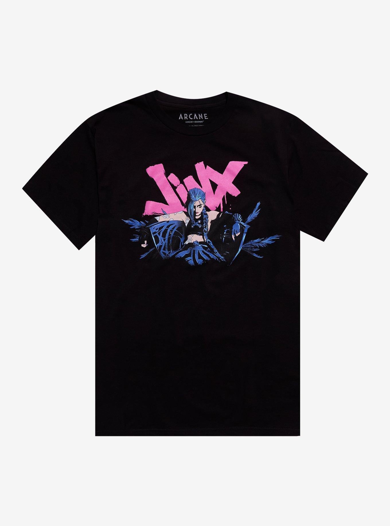 Arcane Jinx Seat TShirt Graphic Tee | Graphic Tee | Unisex Shirt | Top Trending Fashion