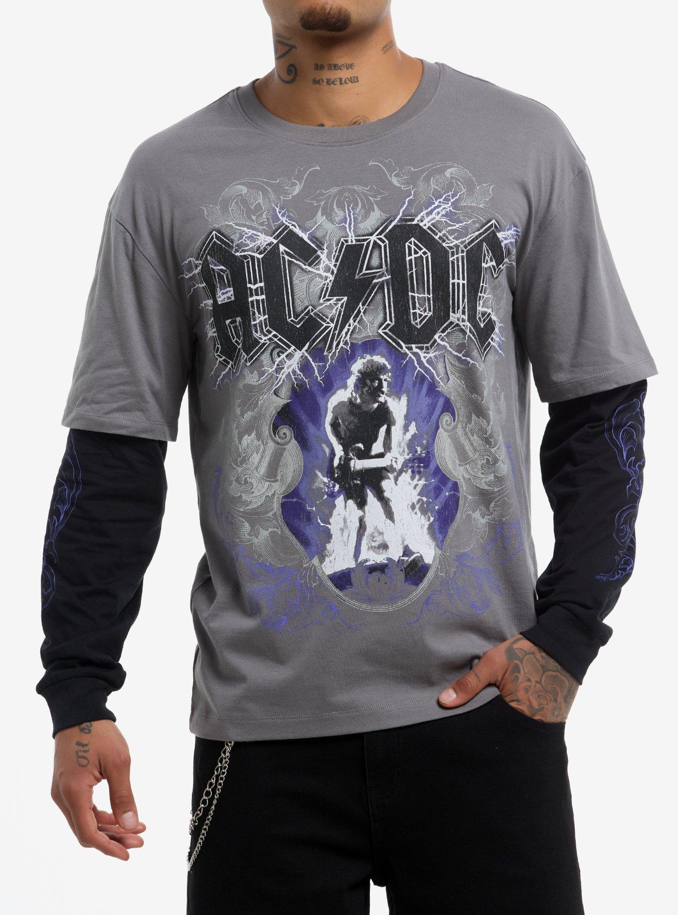 AC/DC Filigree Twofer Long-Sleeve T-Shirt