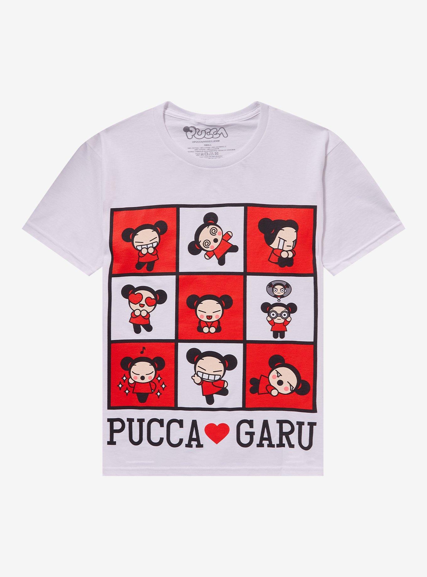 Pucca Garu Grid Girls T-Shirt