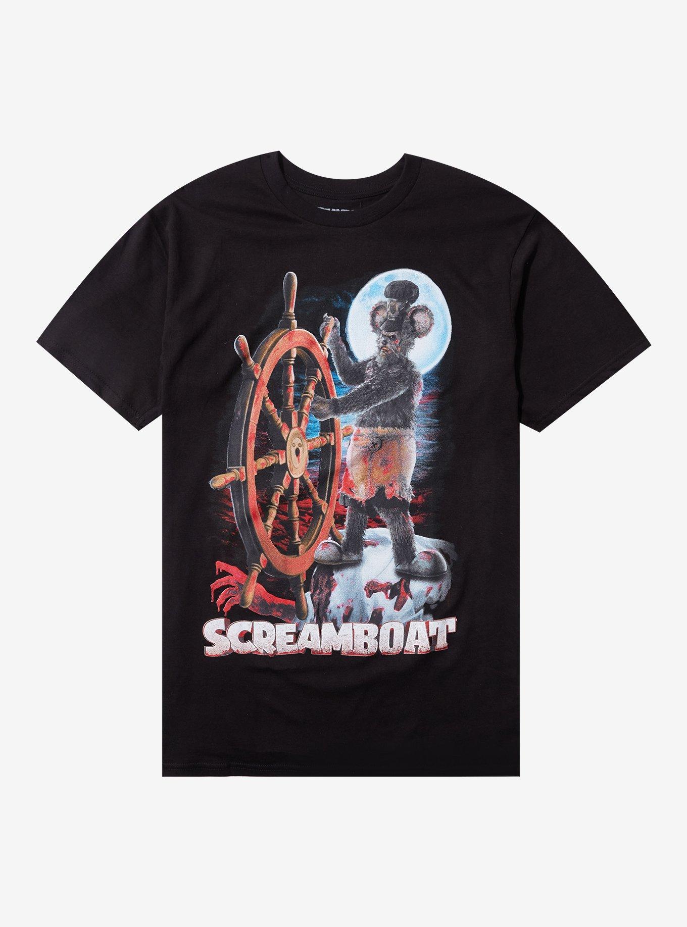 Screamboat Mouse Captain T-Shirt