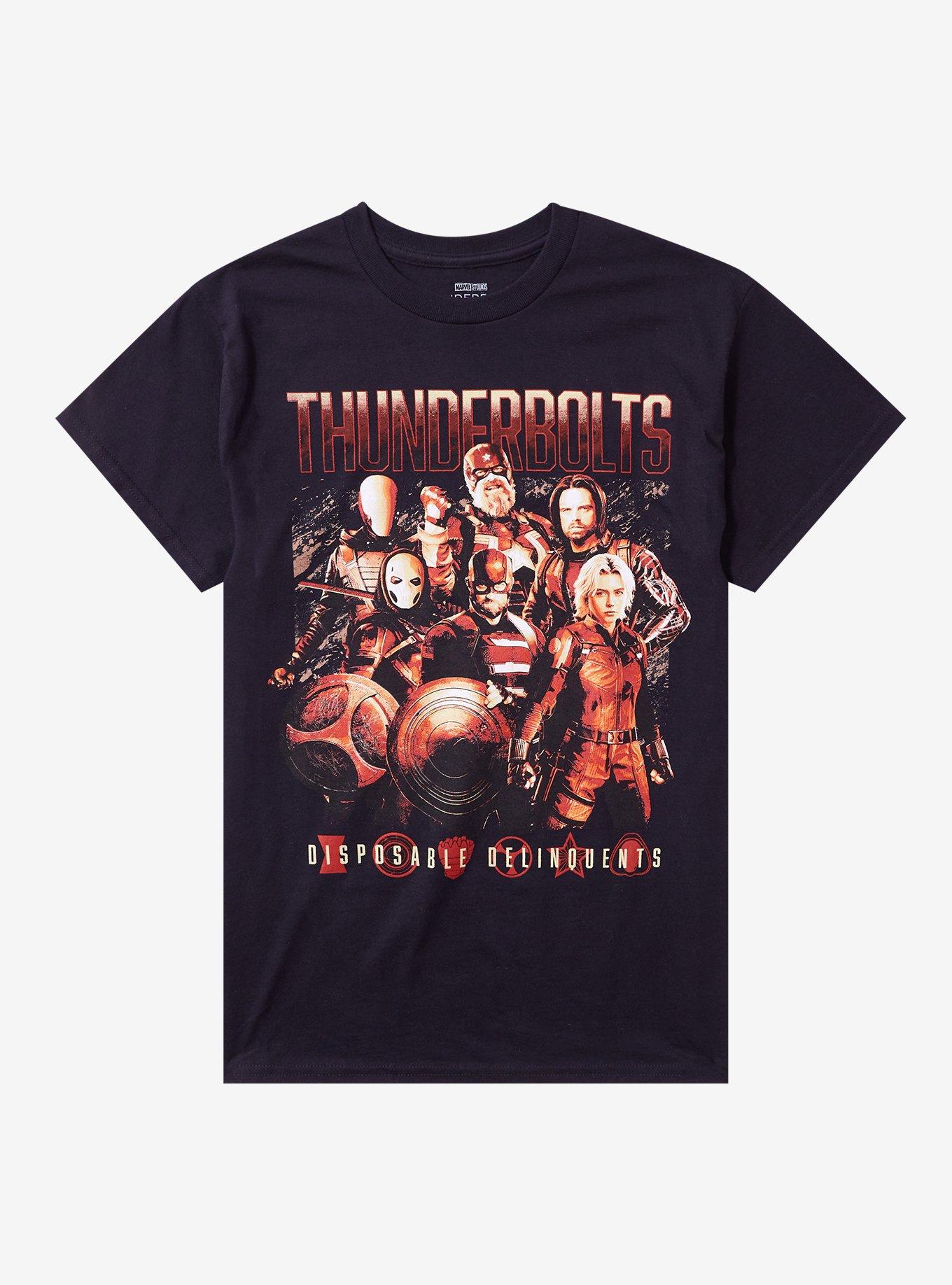 Marvel Thunderbolts* Group Lineup T-Shirt