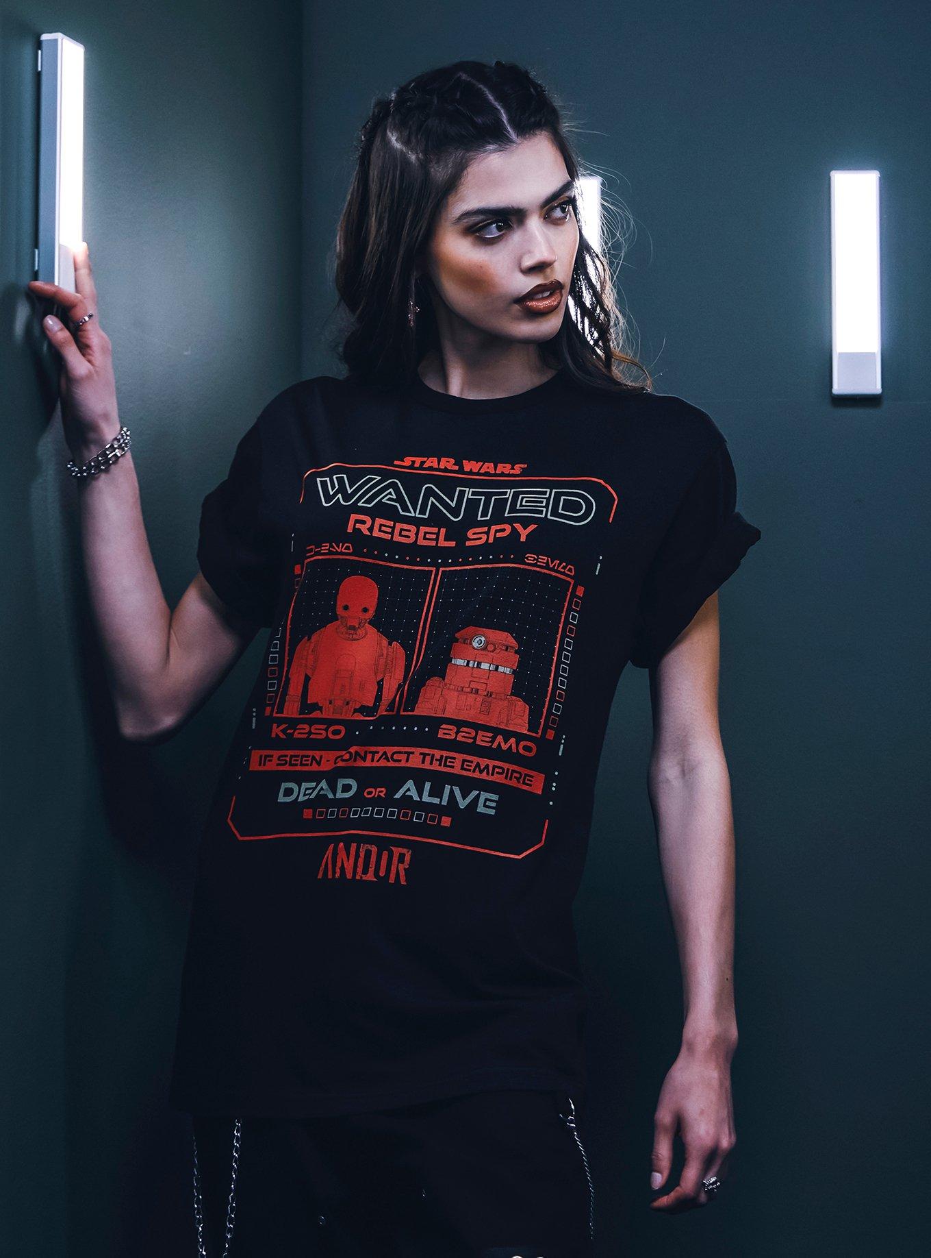 Star Wars: Andor Wanted Spy Dead Or Alive T-Shirt